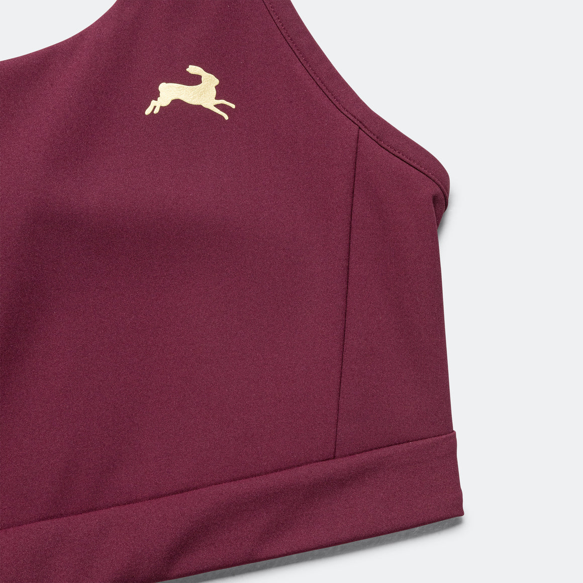 Tracksmith - Womens Allston Adjustable Support Bra - Berry - Up There Athletics
