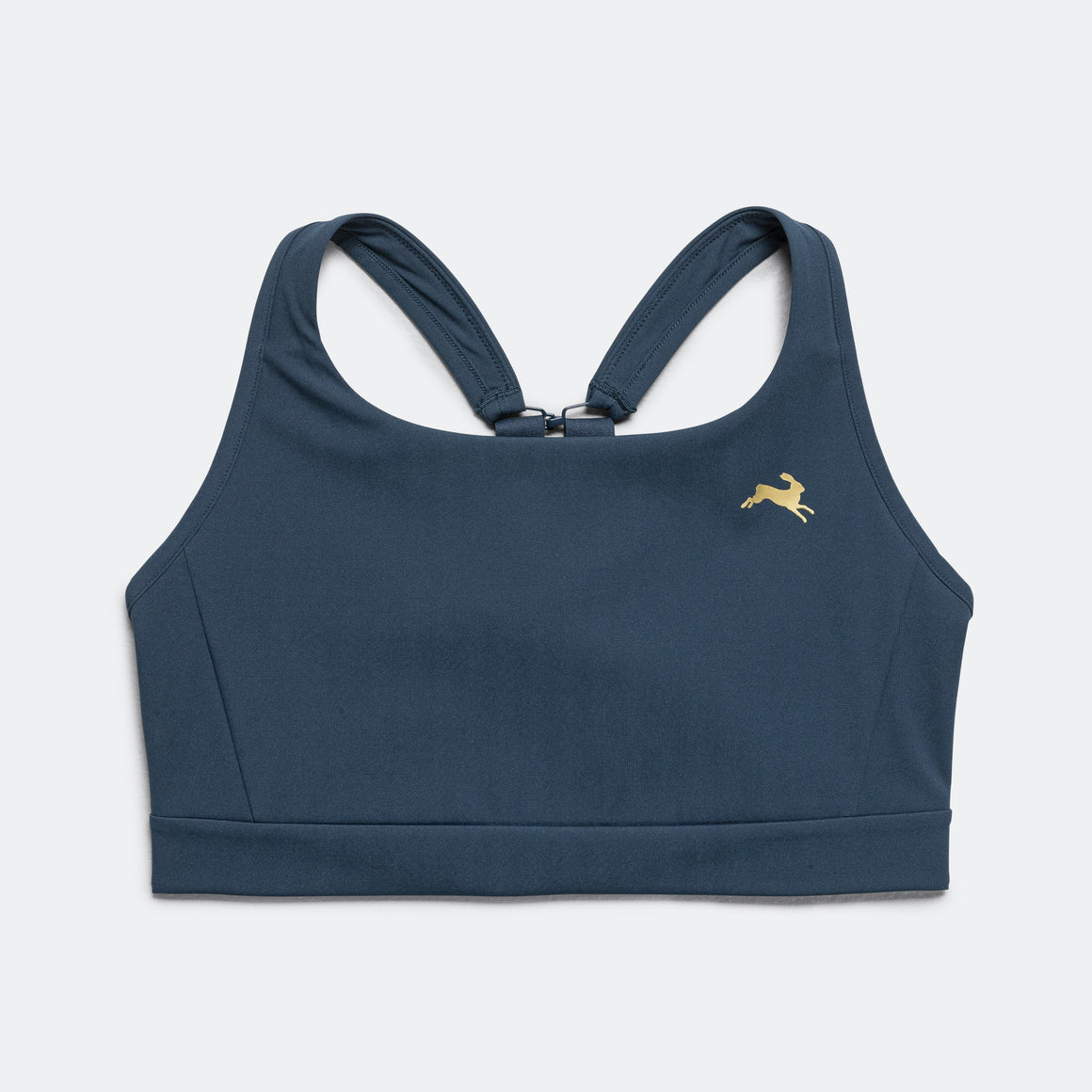 Tracksmith - Womens Allston Adjustable Support Bra - Midnight - Up There Athletics