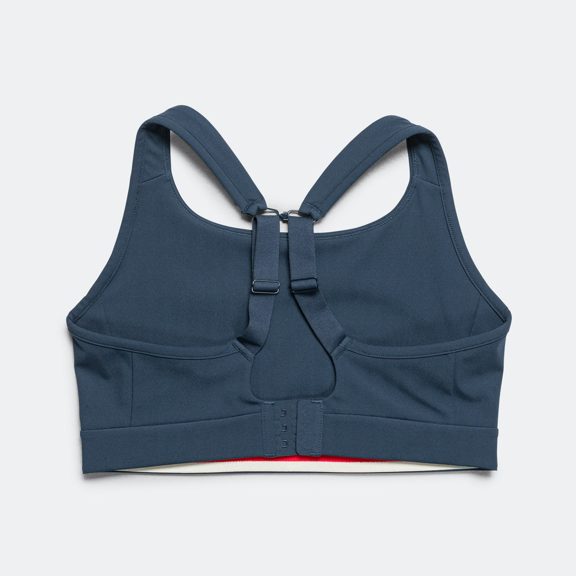 Tracksmith - Womens Allston Adjustable Support Bra - Midnight - Up There Athletics