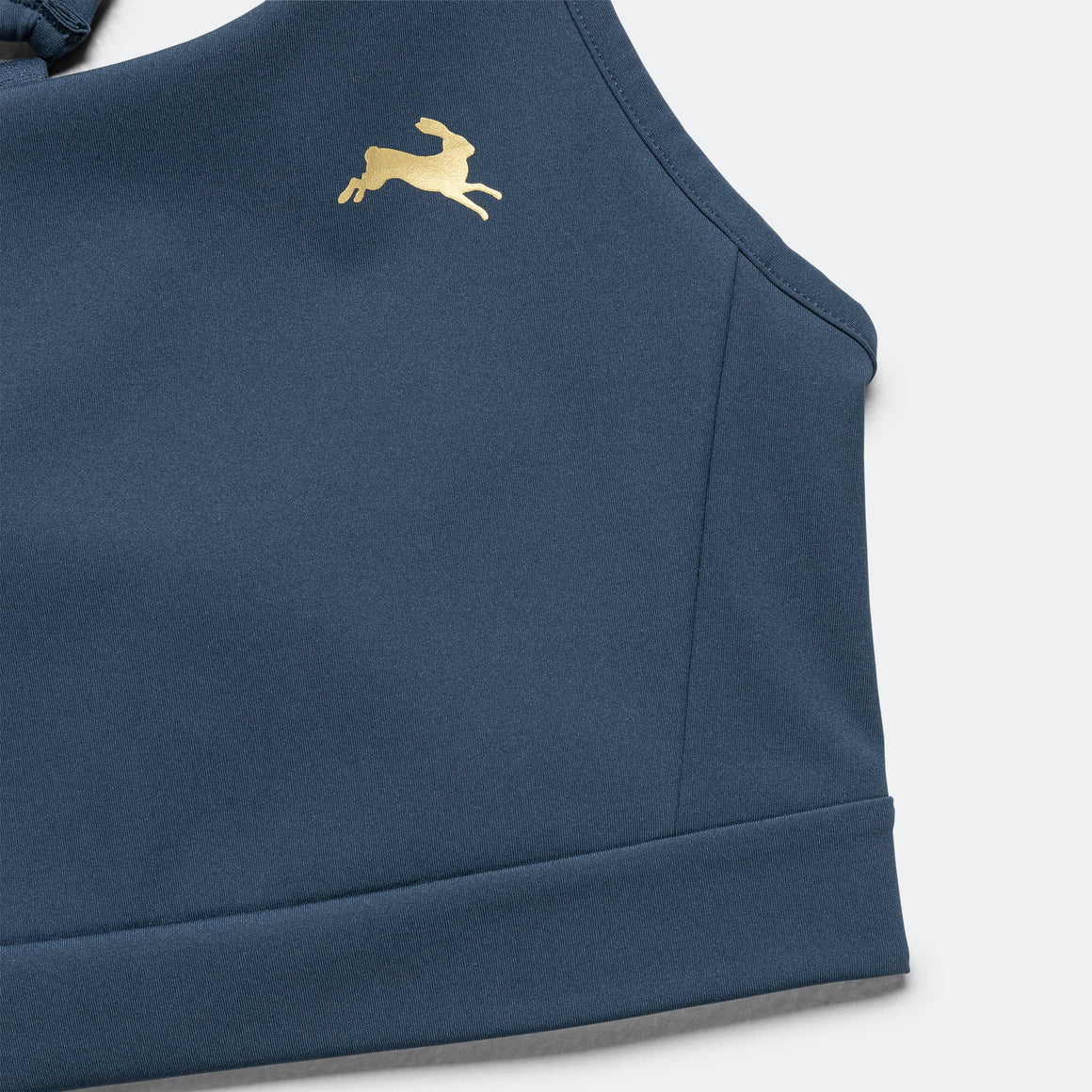 Tracksmith - Womens Allston Adjustable Support Bra - Midnight - Up There Athletics