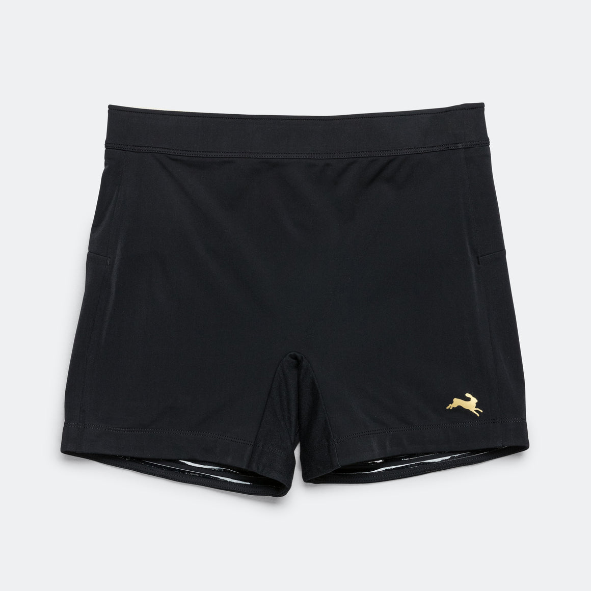Tracksmith - Womens Turnover Short Tights - Black - Up There Athletics