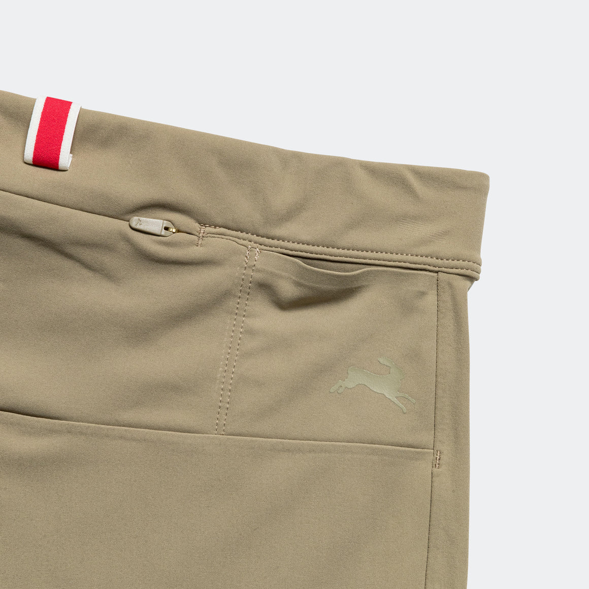 Tracksmith - Womens Turnover Short Tights - Driftwood - Up There Athletics