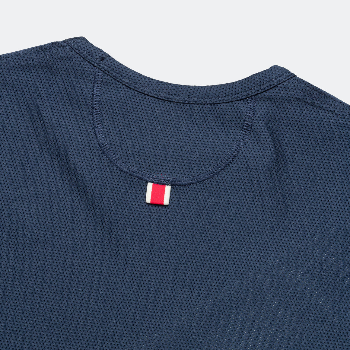 Tracksmith - Womens Van Cortlandt Tee - Navy/Ivory - Up There Athletics