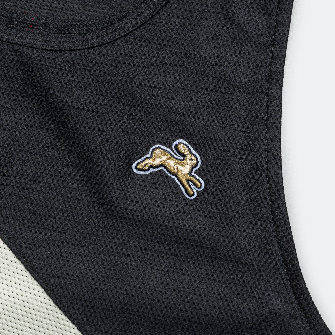 Tracksmith - Womens Van Cortlandt Singlet - Black/Ivory-Black - Up There Athletics