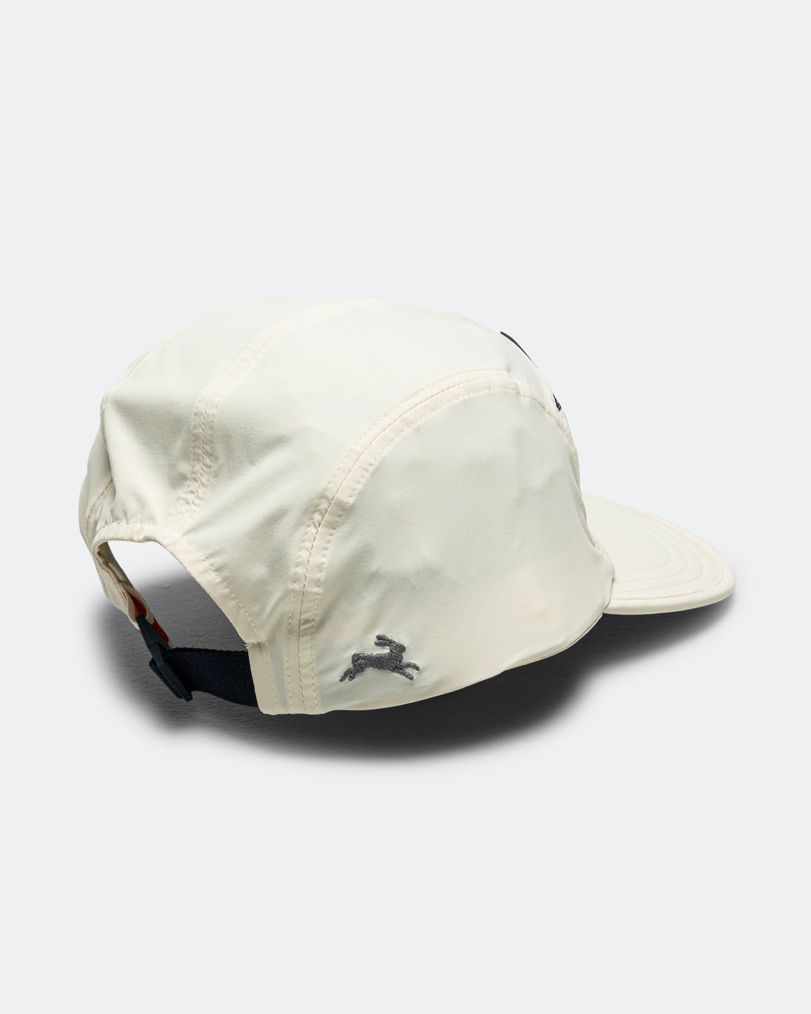 Tracksmith - Session Hat - Ivory/navy - Up There Athletics