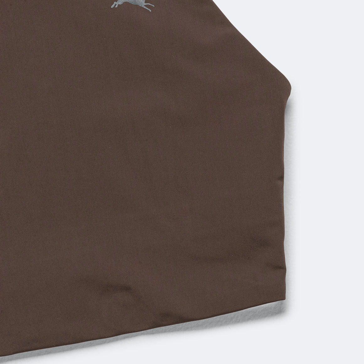 Tracksmith - Womens Turnover Crop Top - Espresso - Up There Athletics
