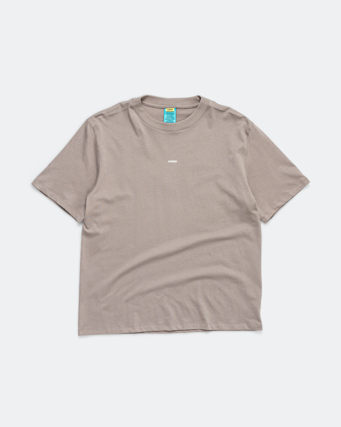 UNNA - Mens In The Zone Tee - Fog Grey - Up There Athletics