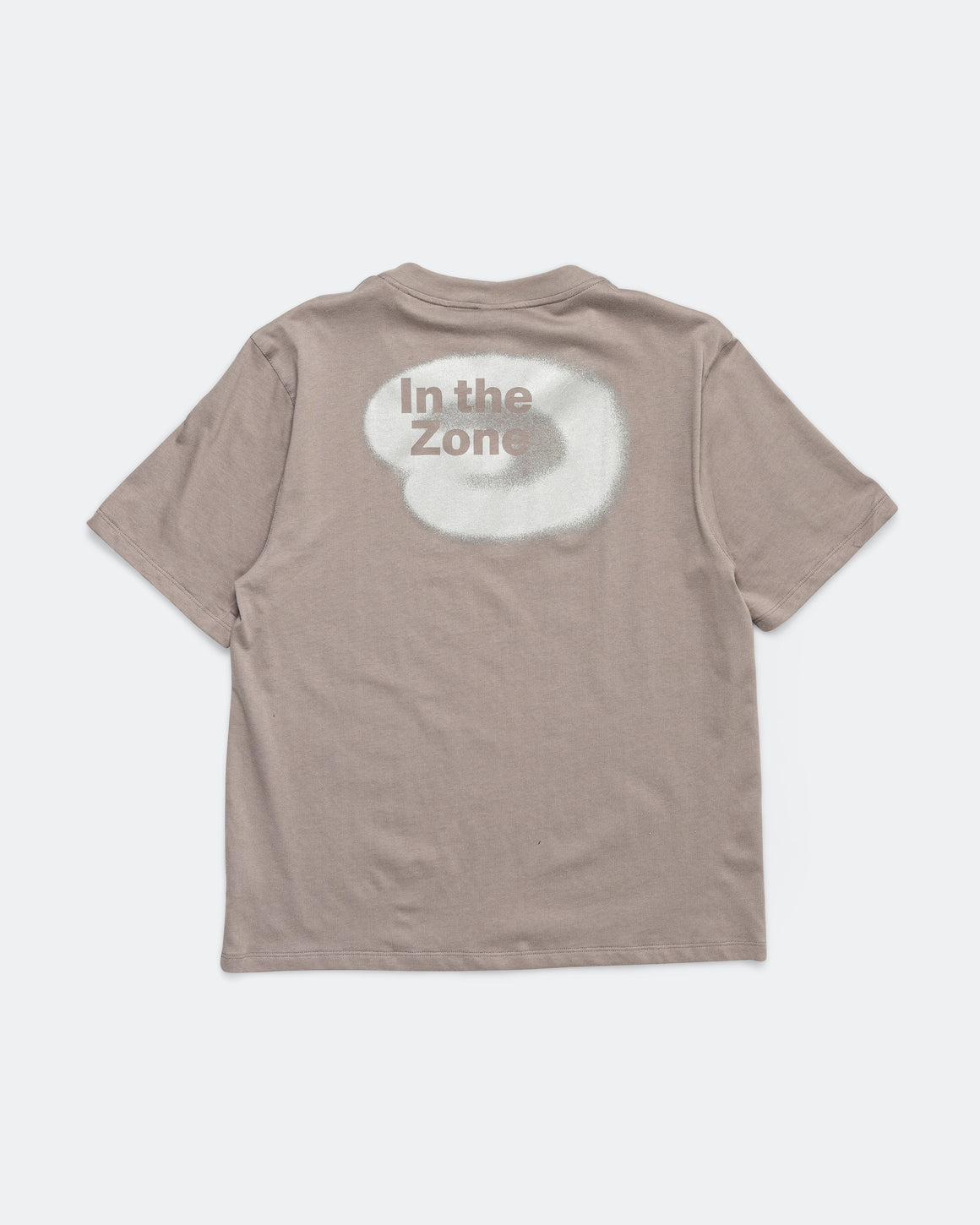 UNNA - Mens In The Zone Tee - Fog Grey - Up There Athletics