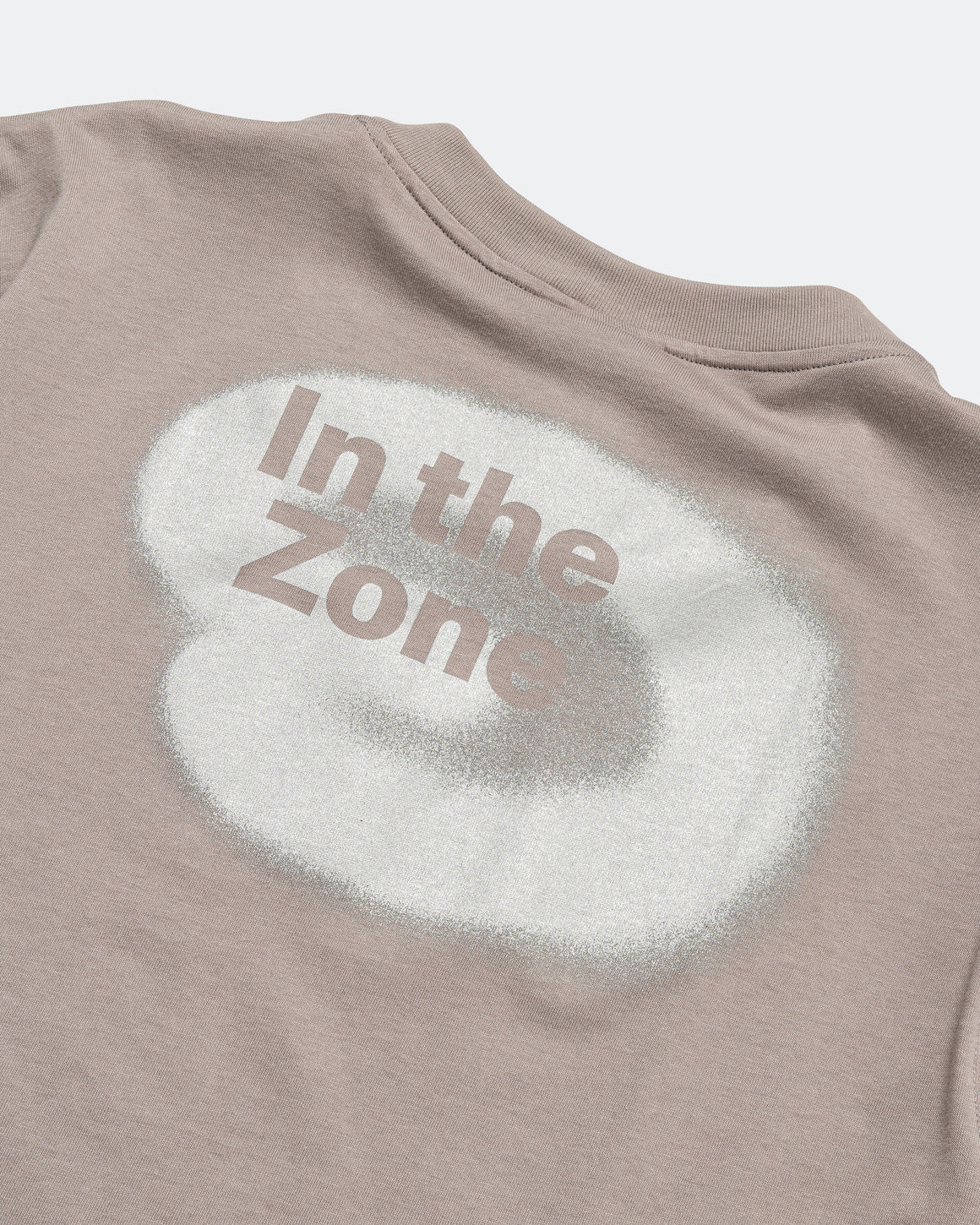 UNNA - Mens In The Zone Tee - Fog Grey - Up There Athletics