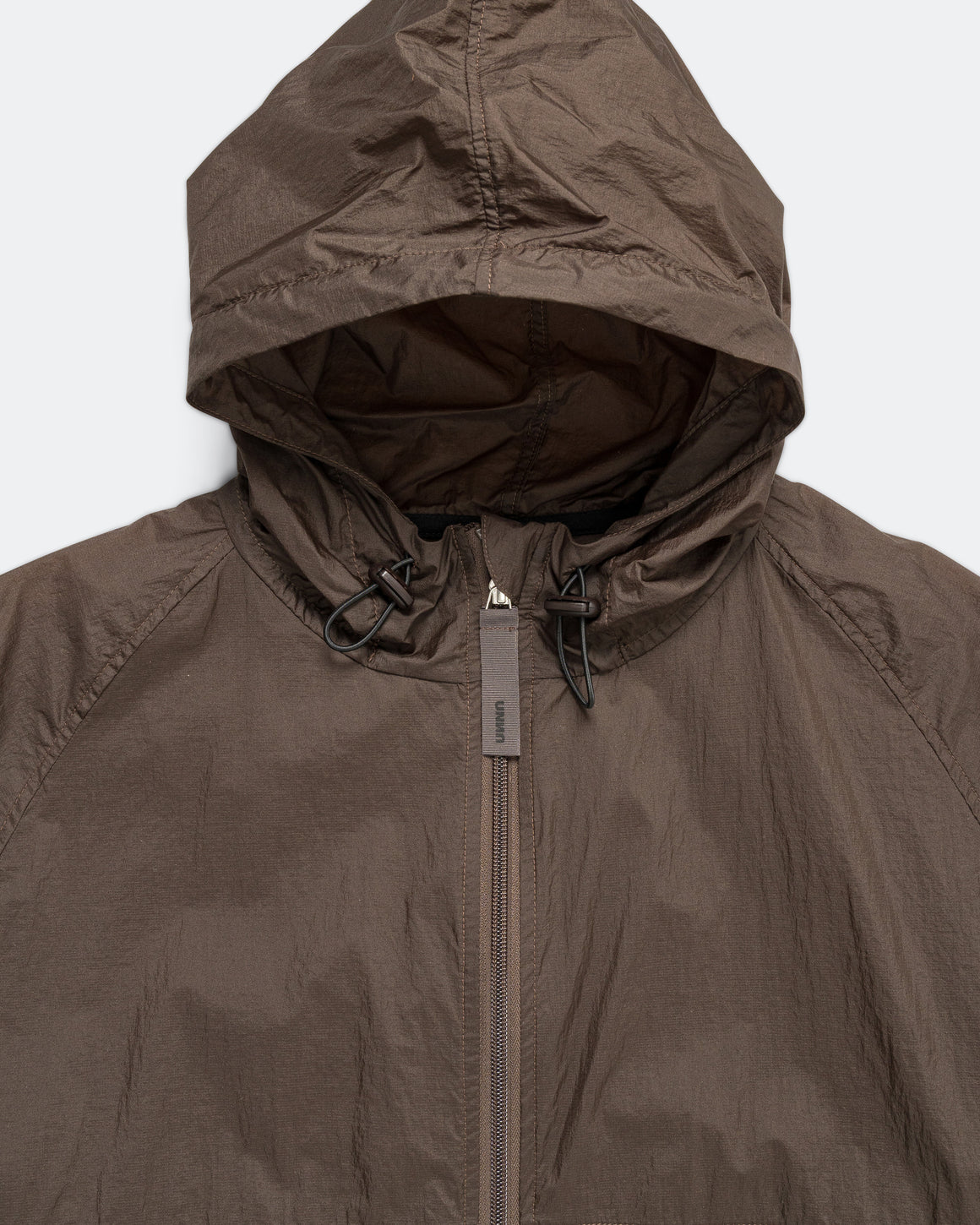 UNNA - Mens Smile Run Jacket - Wren Brown - Up There Athletics