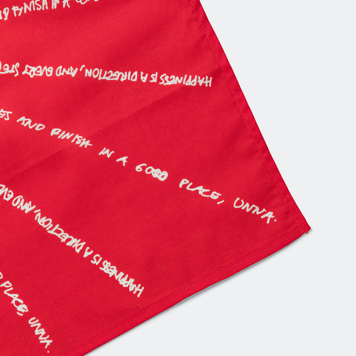 UNNA - Mantra Scarf - Red - Up There Athletics