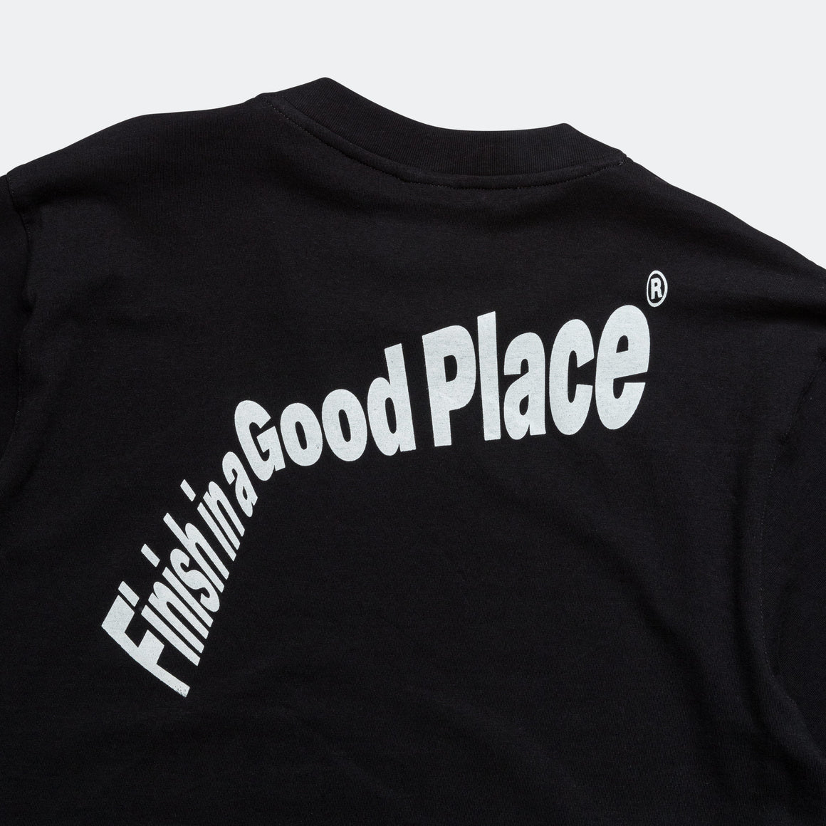 UNNA - Mens Skewed Tee - Black - Up There Athletics