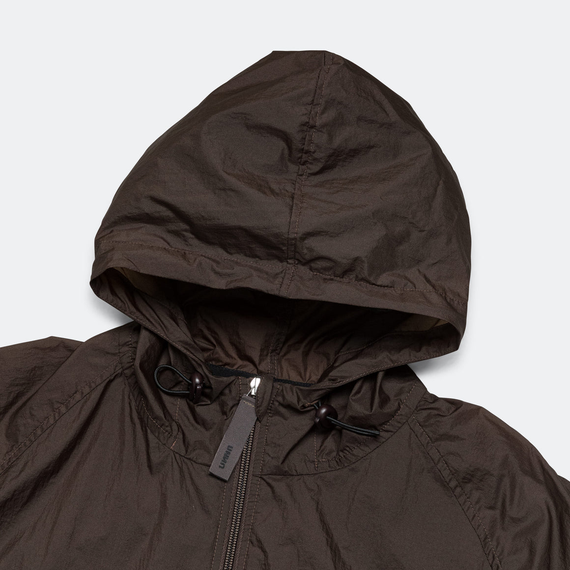 UNNA - Mens Smile Run Jacket - Wren Brown - Up There Athletics