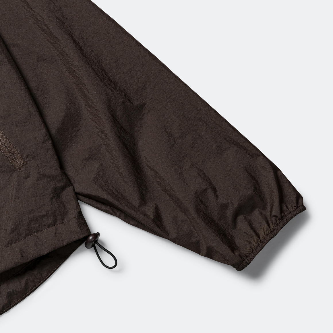 UNNA - Mens Smile Run Jacket - Wren Brown - Up There Athletics