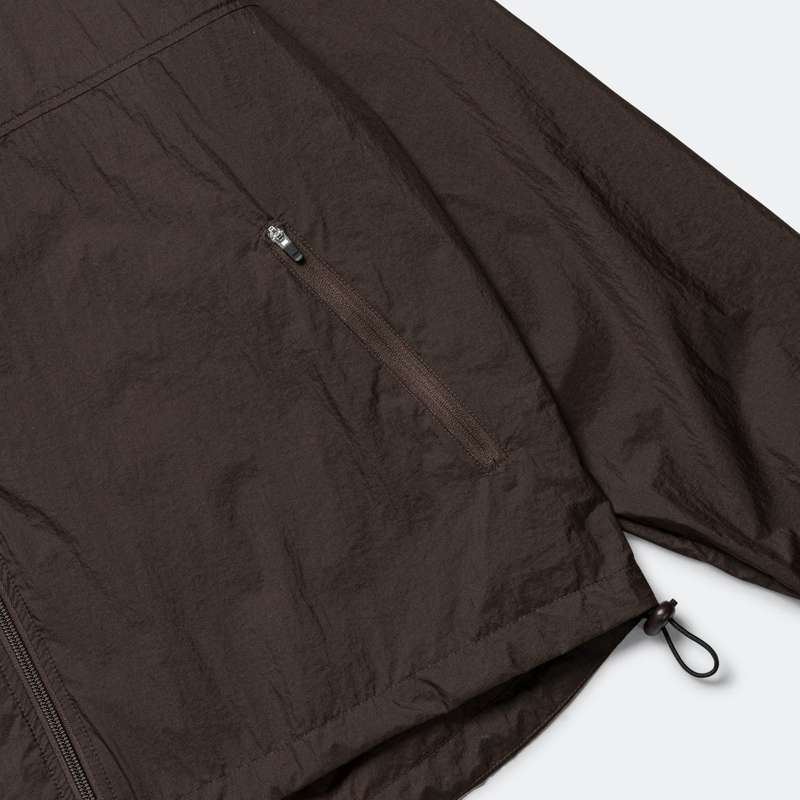 UNNA - Mens Smile Run Jacket - Wren Brown - Up There Athletics