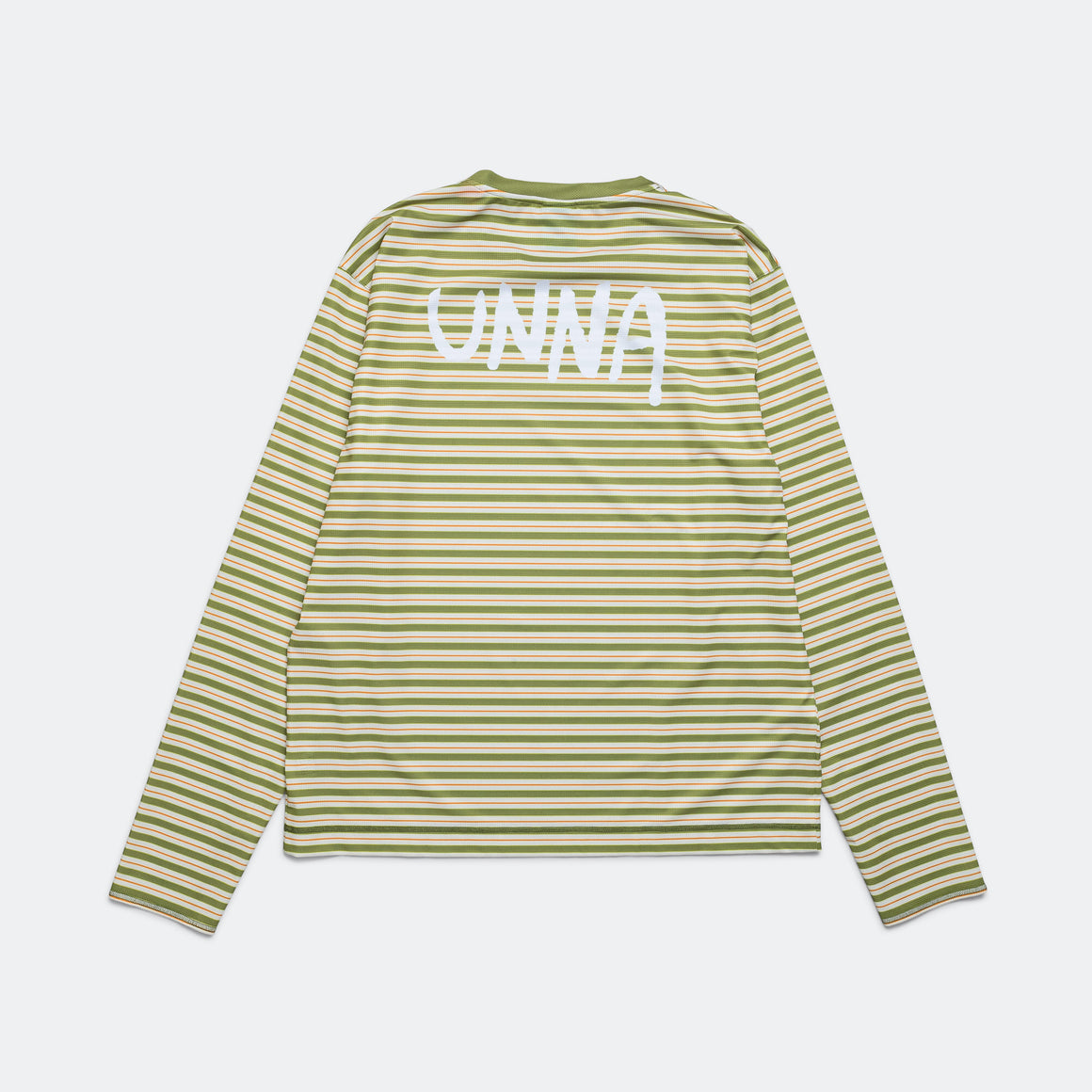 UNNA - Mens Striped LS - Sage Stripe - Up There Athletics