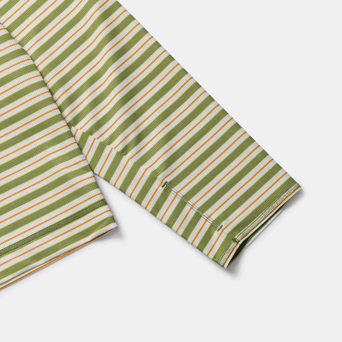 UNNA - Mens Striped LS - Sage Stripe - Up There Athletics