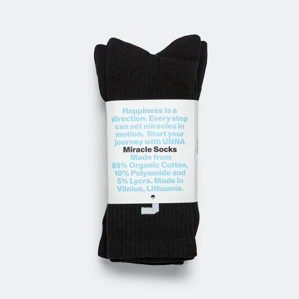 UNNA - Miracle Socks 2-Pack - Black - Up There Athletics