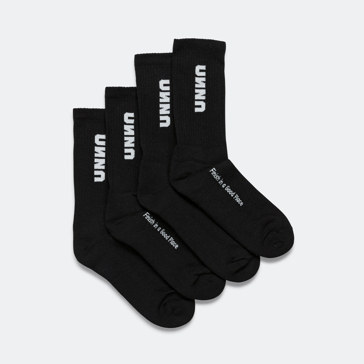 UNNA - Miracle Socks 2-Pack - Black - Up There Athletics