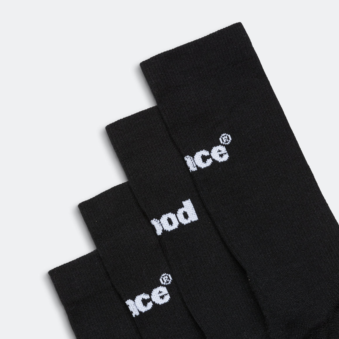 UNNA - RUNNA Socks 2-Pack - Black - Up There Athletics