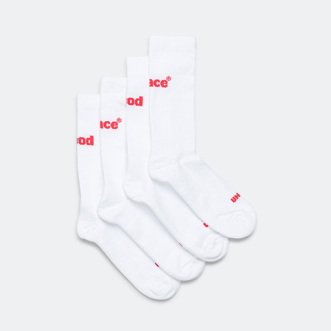 UNNA - RUNNA Socks 2-Pack - Vanilla White - Up There Athletics