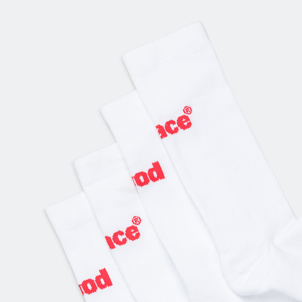 UNNA - RUNNA Socks 2-Pack - Vanilla White - Up There Athletics