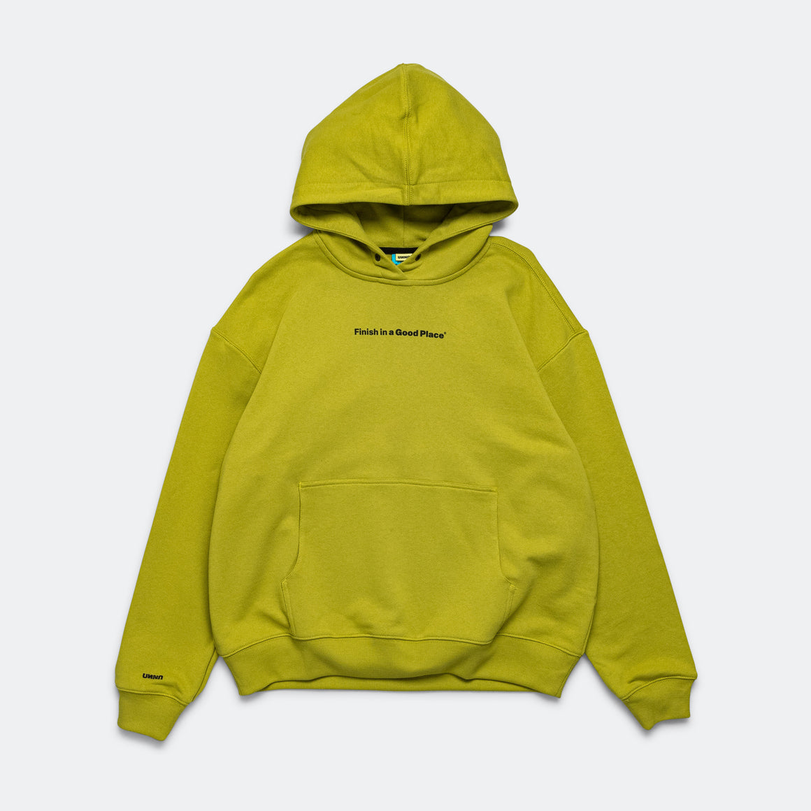 UNNA - Slow Motion Hoodie - Golden Green - Up There Athletics
