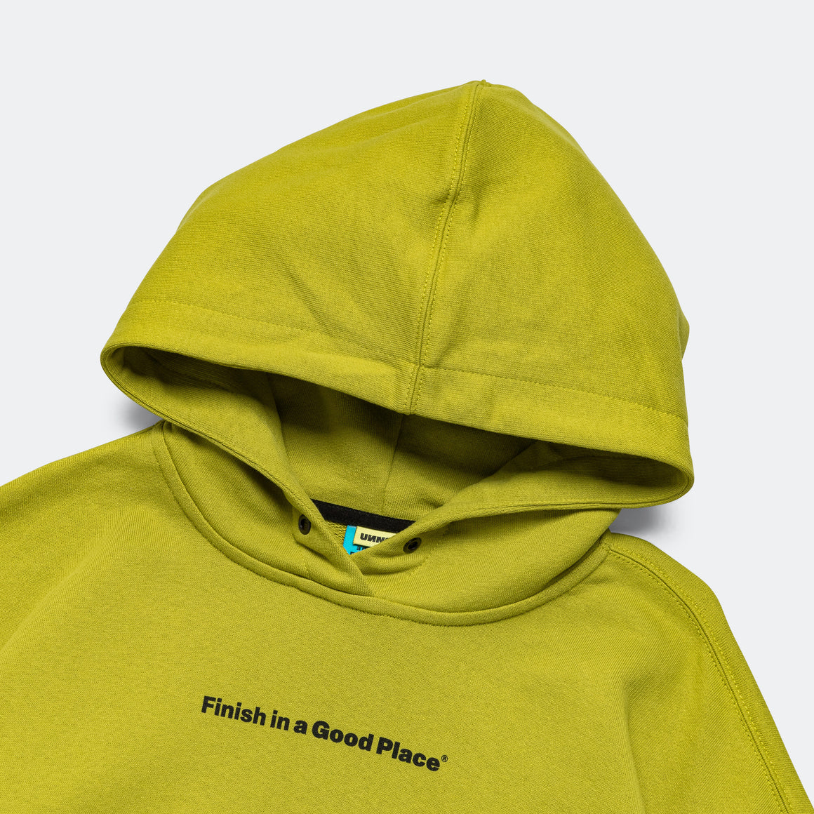 UNNA - Slow Motion Hoodie - Golden Green - Up There Athletics