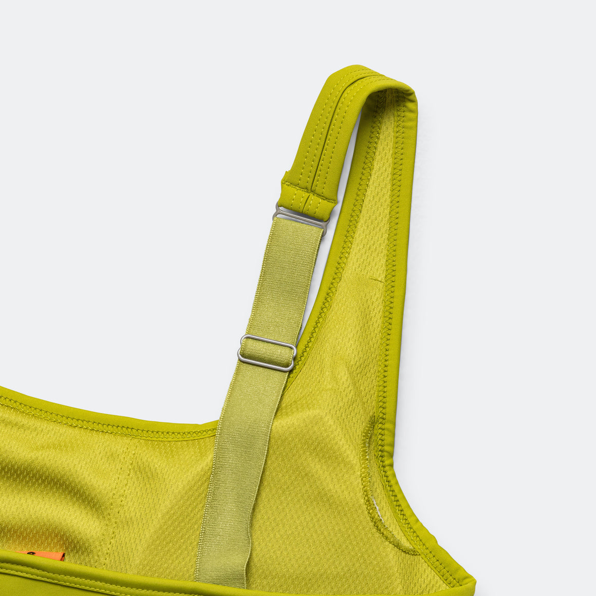 UNNA - Womens Good Place Bra - Golden Green - Up There Athletics