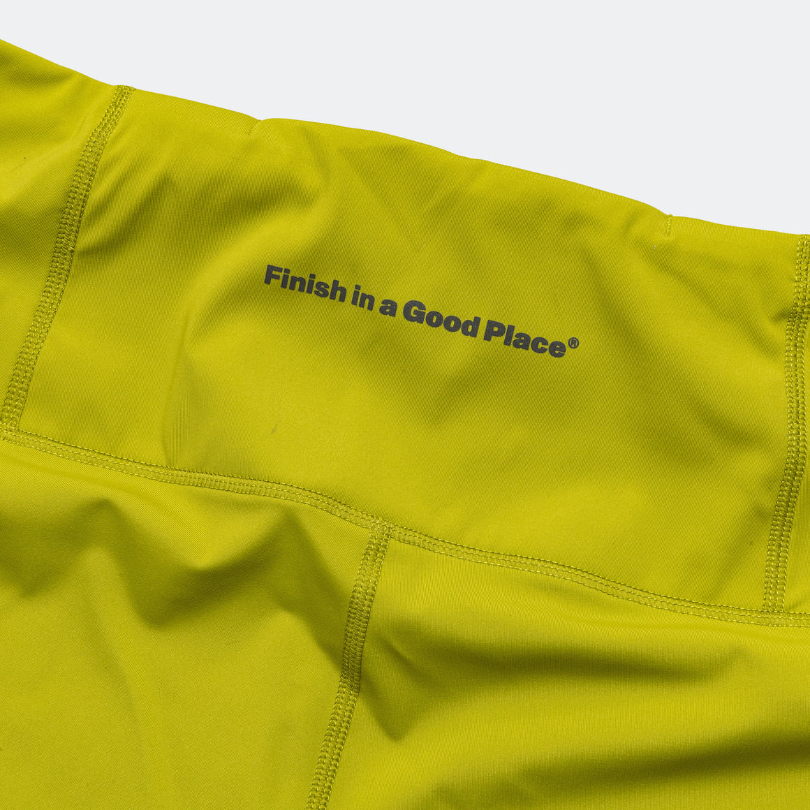 UNNA - Womens Good Place Shorts - Golden Green - Up There Athletics