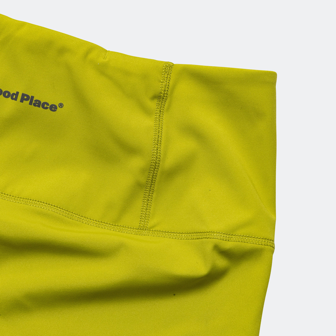 UNNA - Womens Good Place Shorts - Golden Green - Up There Athletics