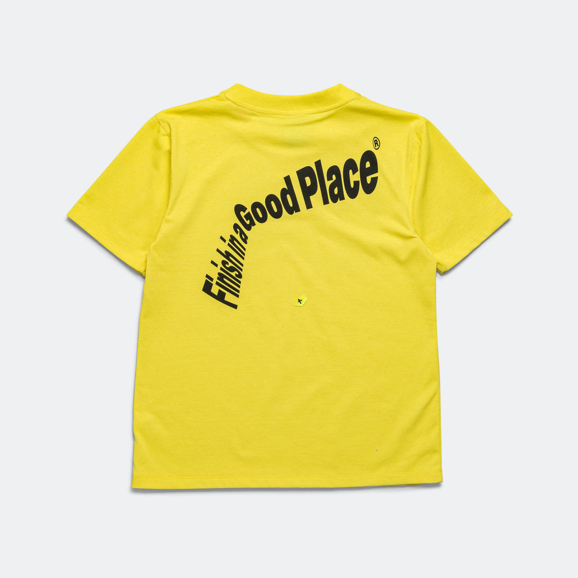 UNNA - Womens Skewed Tee - Jell-O Yellow - Up There Athletics