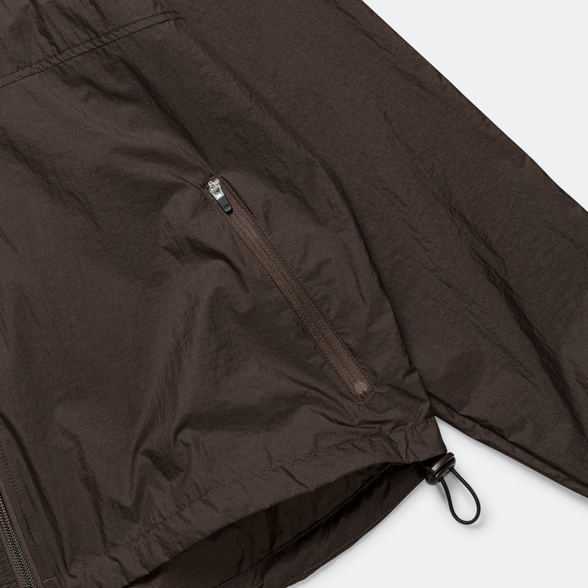 UNNA - Womens Smile Run Jacket - Wren Brown - Up There Athletics