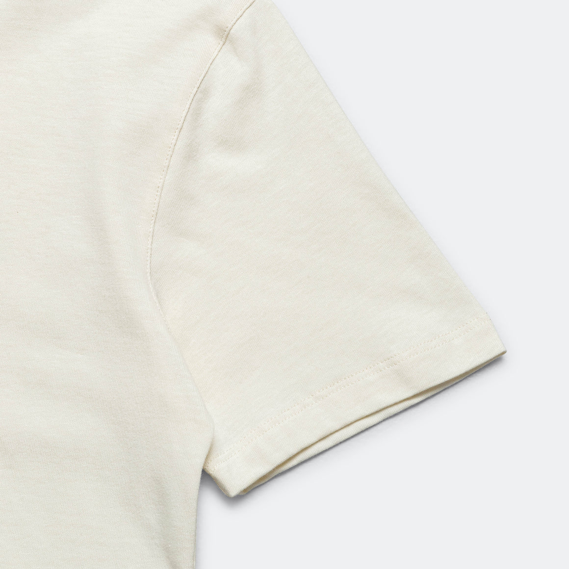 UNNA - Womens Smiles Club Tee - Vanilla White - Up There Athletics