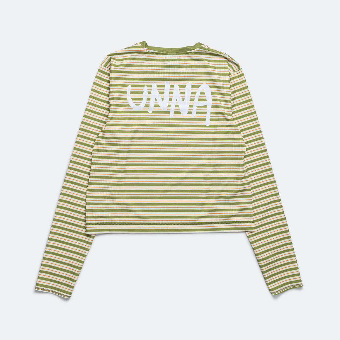 UNNA - Womens Striped LS - Sage Stripe - Up There Athletics
