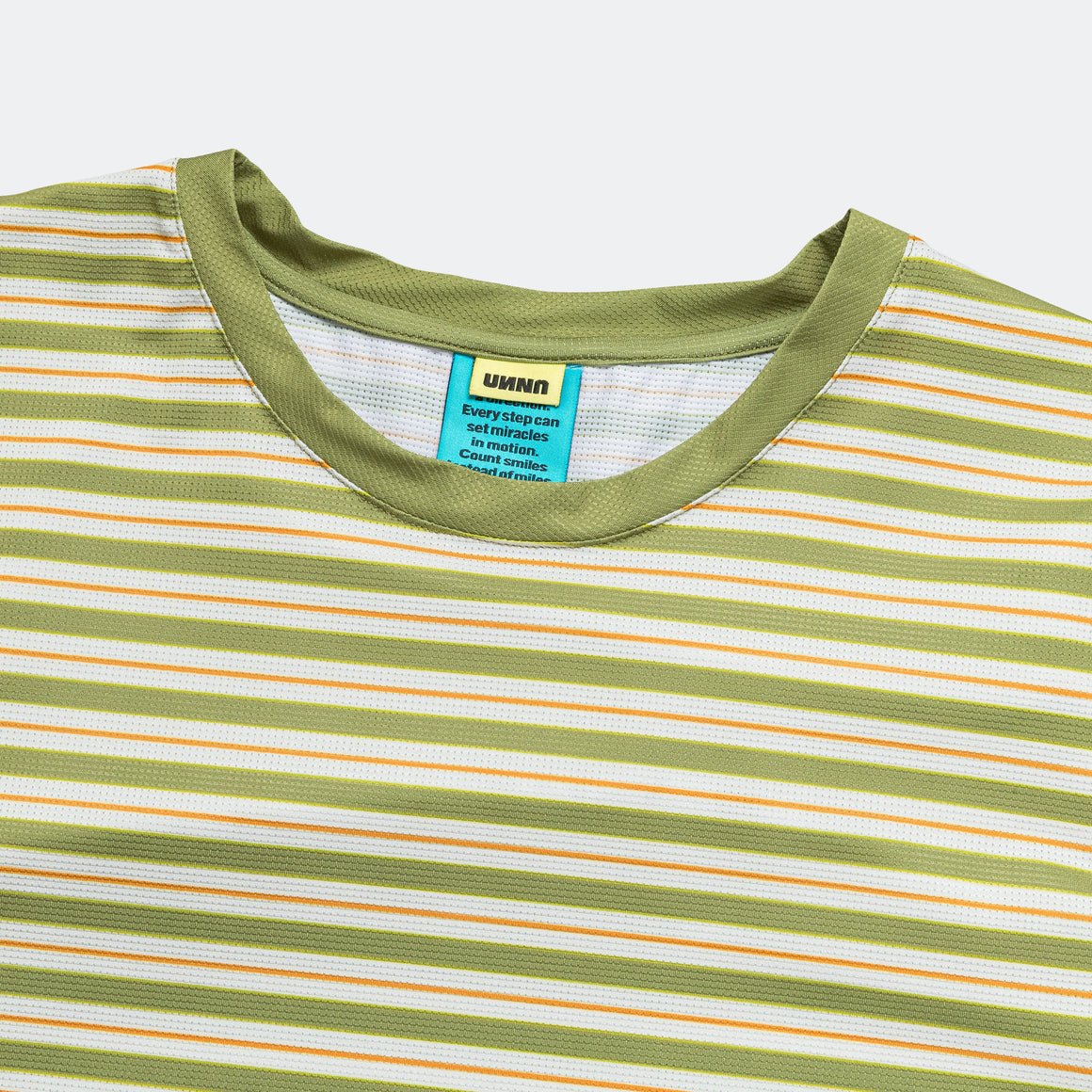 UNNA - Womens Striped LS - Sage Stripe - Up There Athletics