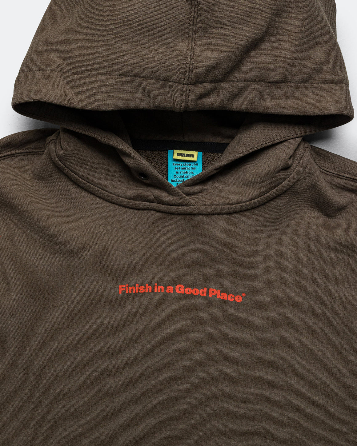 UNNA - Slow Motion Hoodie - Wren Brown - Up There Athletics