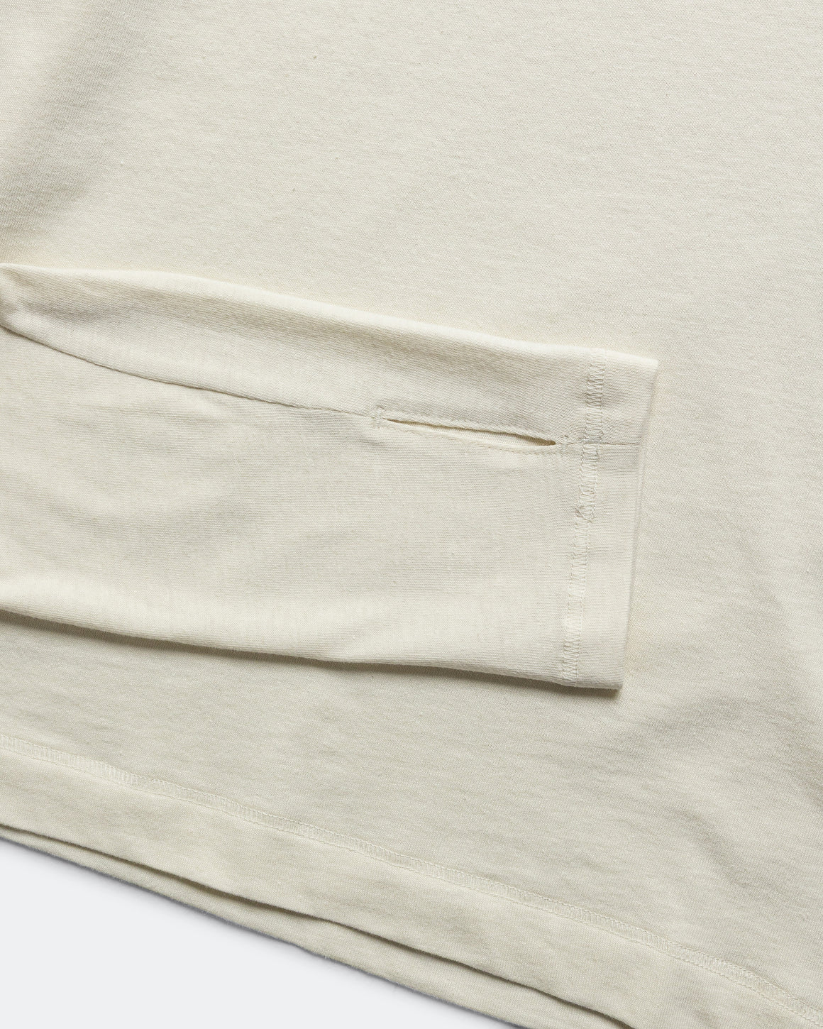 UNNA - Womens Smiles Club Long Sleeve - Vanilla White - Up There Athletics