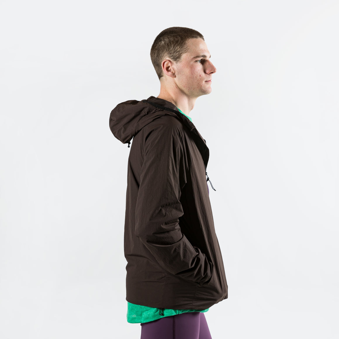 District Vision - Puja Insulated Shell - Cacao - Up There Athletics