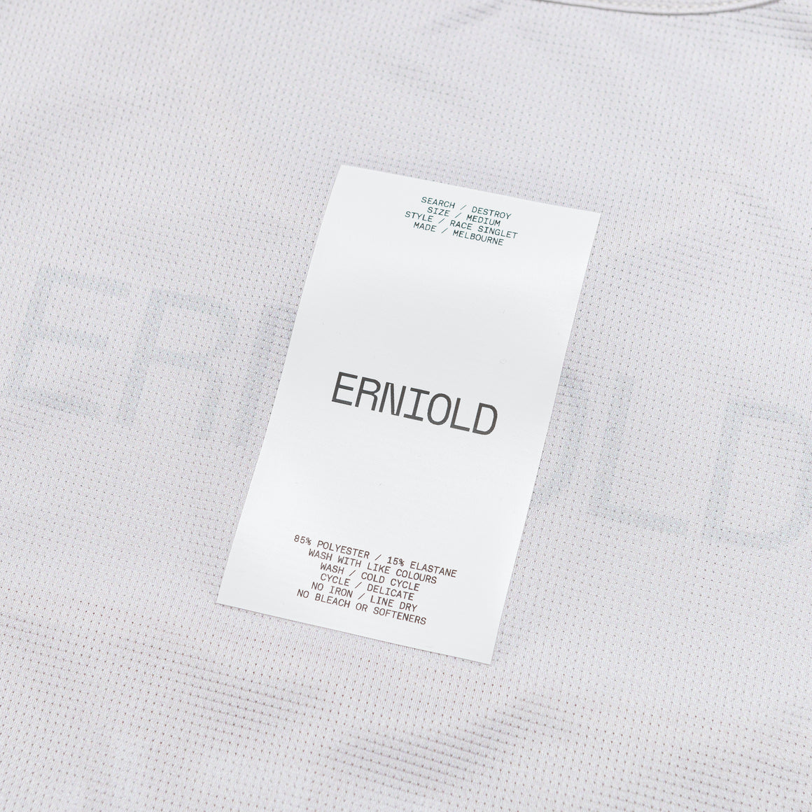 Erniold - Womens Race Singlet - 1954 - Up There Athletics