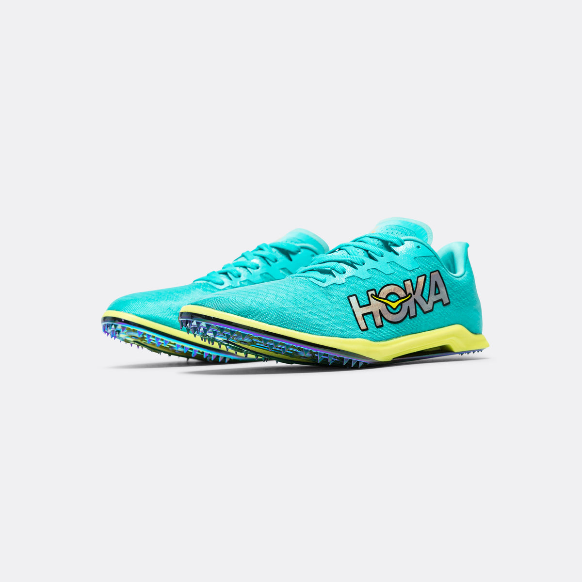 NEW HOKA unisex cielo x 2 md racing shoes in ceramic/evening primrose Hoka Cielo X MD Racing Shoes - Ceramic/Evening Primrose main image 3