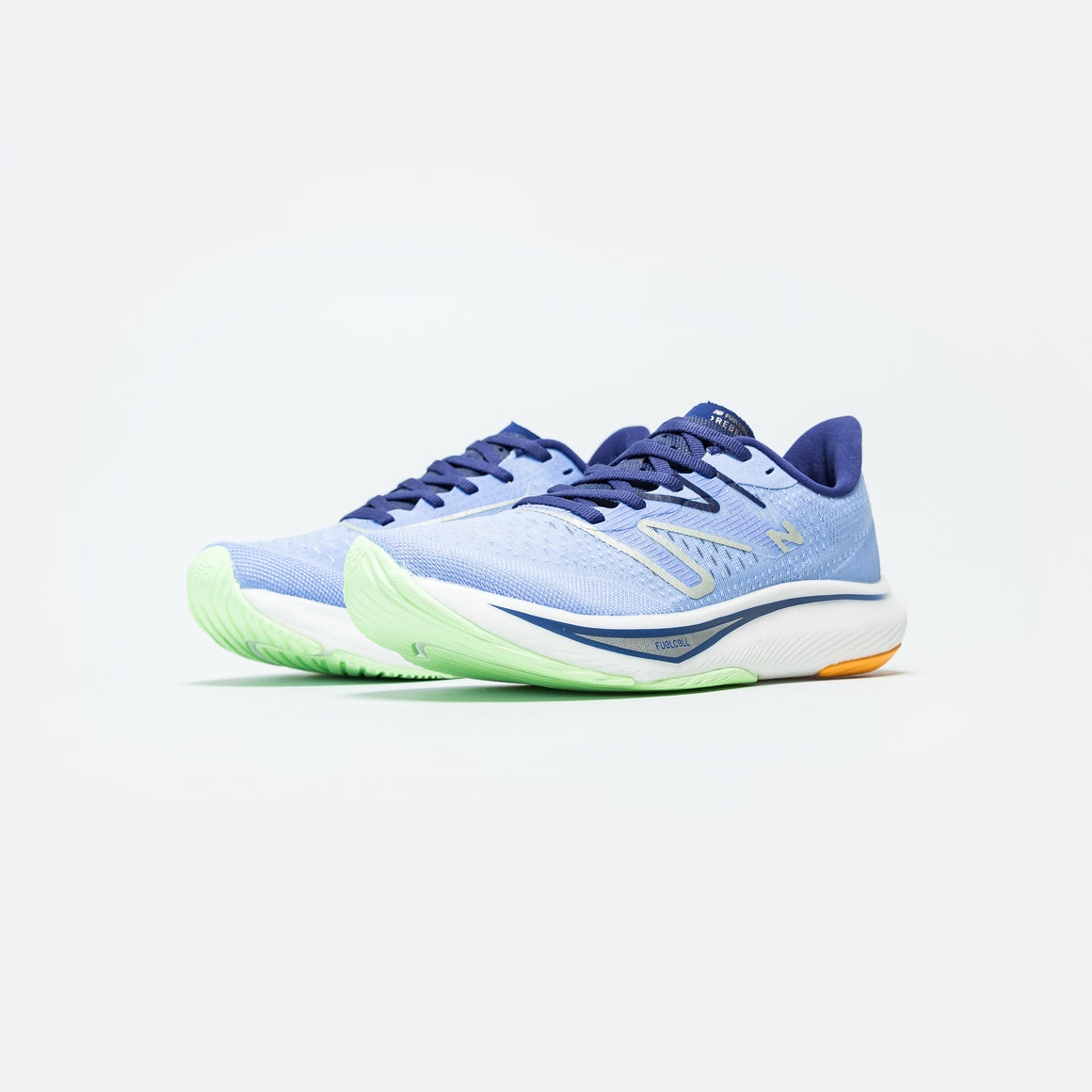New Balance - Womens Fuel Cell Rebel V3 - Lilac/Neon Green - Up There Athletics