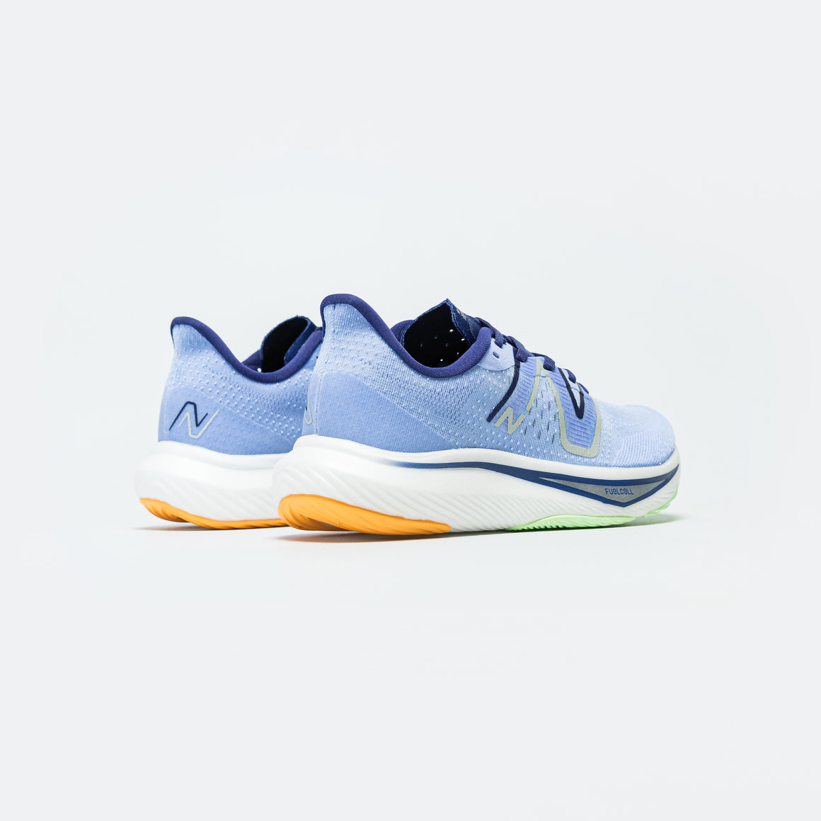 New Balance - Womens Fuel Cell Rebel V3 - Lilac/Neon Green - Up There Athletics
