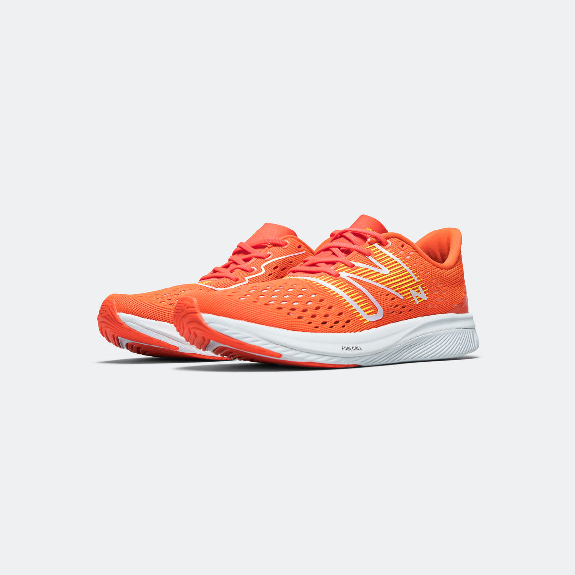 New Balance - Womens FuelCell SuperComp Pacer - Neon Dragonfly/Cosmic Pineapple-White Iridescent - Up There Athletics