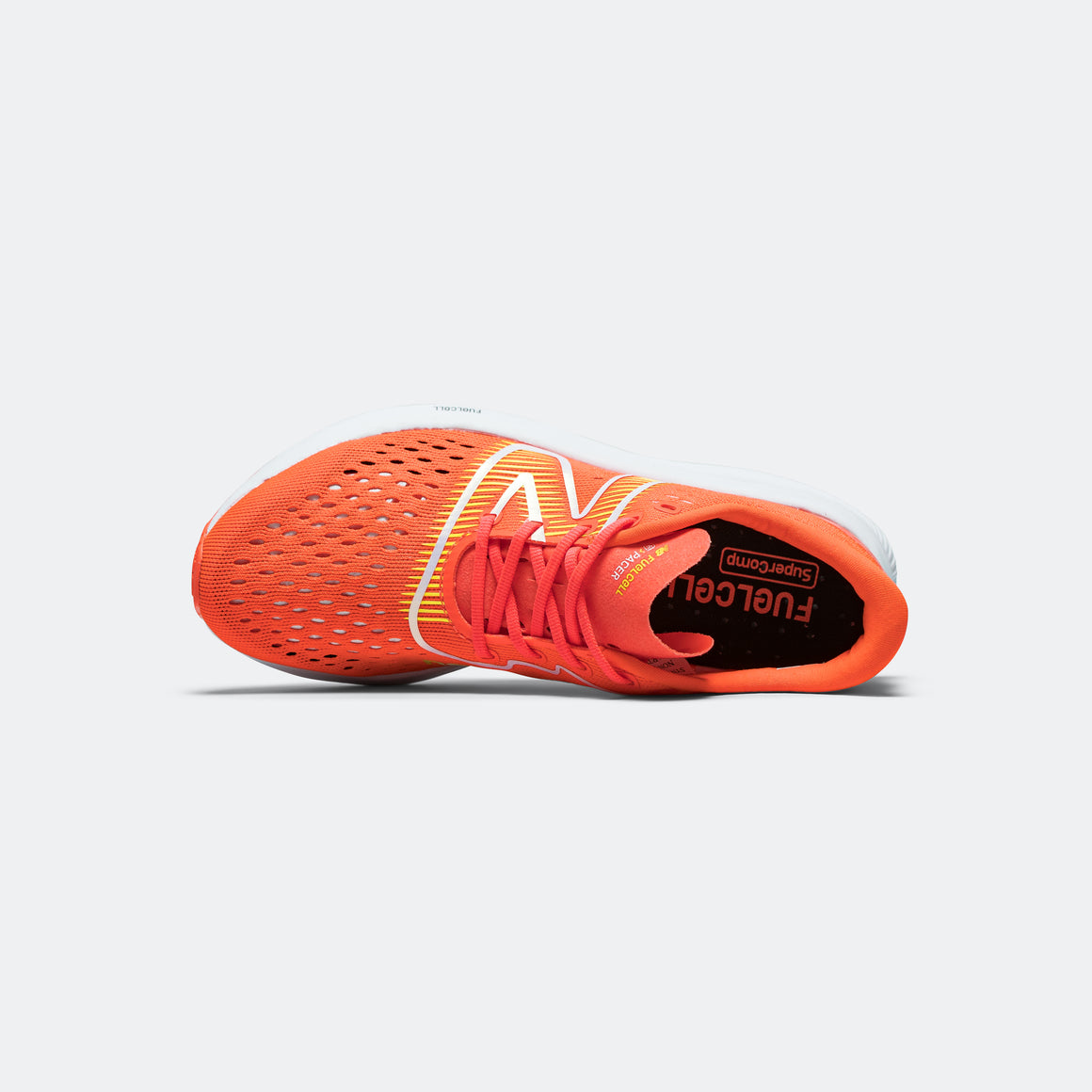 New Balance - Womens FuelCell SuperComp Pacer - Neon Dragonfly/Cosmic Pineapple-White Iridescent - Up There Athletics