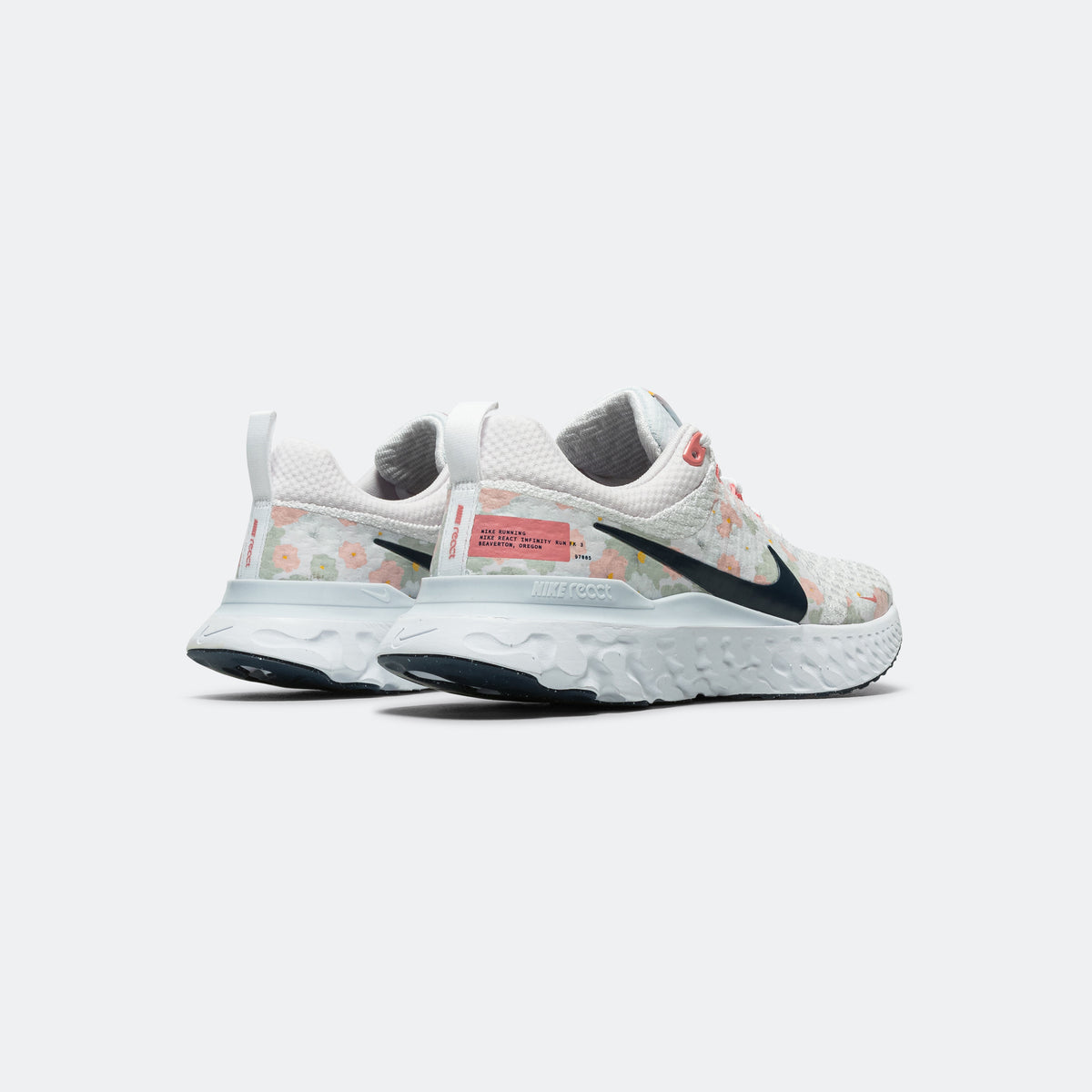 Nike Womens React Infinity Run Fk 3 PRM - White/Midnight Navy