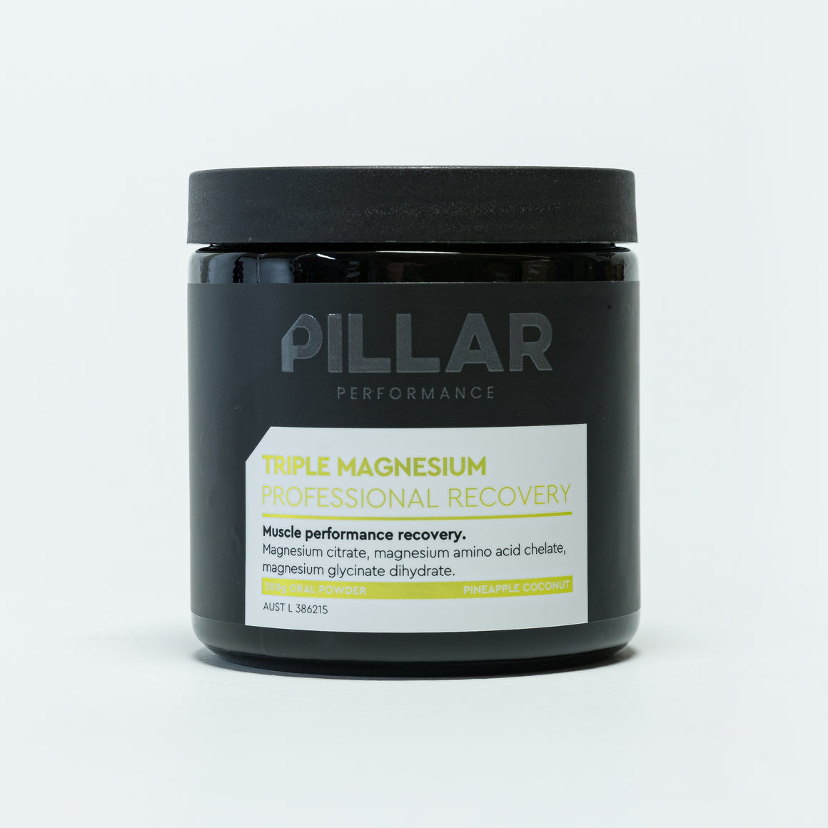 Pillar Performance - Triple Magnesium Professional Recovery Powder - Pineapple/Coconut - Up There Athletics