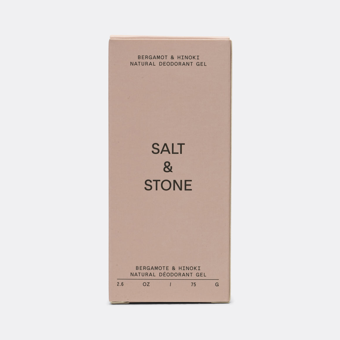 Salt & Stone - Natural Deodorant - Bergamot & Hinoki - Up There Athletics