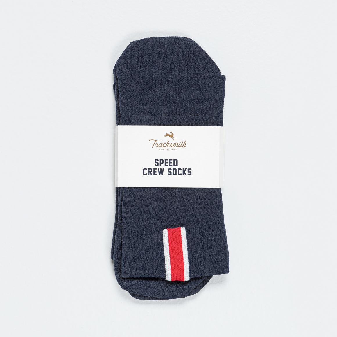Tracksmith - Speed Crew Sock - Navy - Up There Athletics