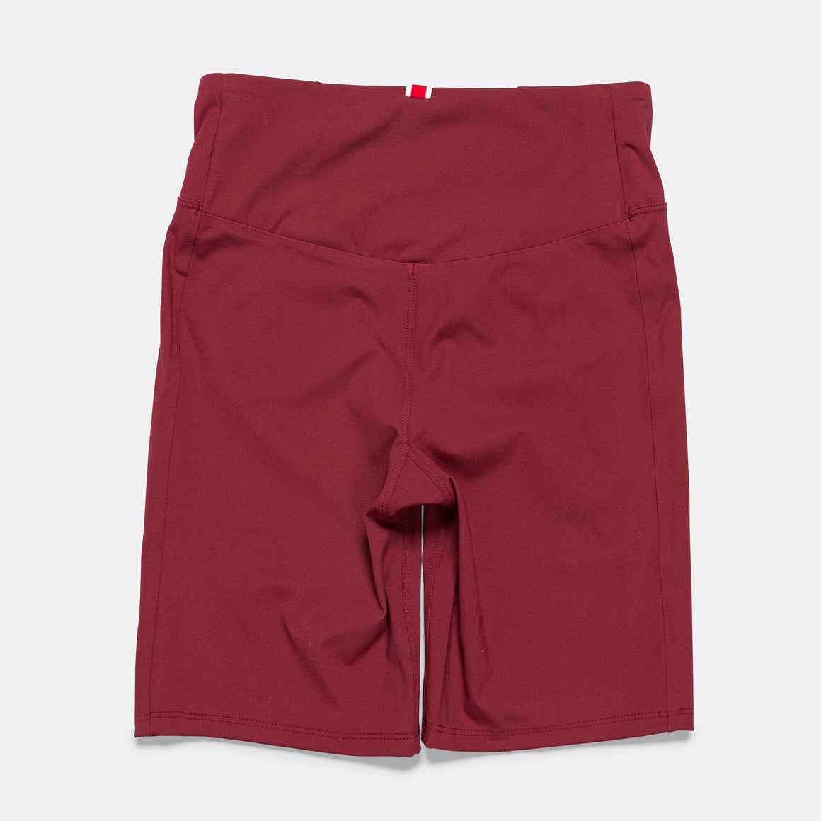 Tracksmith - Womens Allston Long Shorts - Pomegranate - Up There Athletics